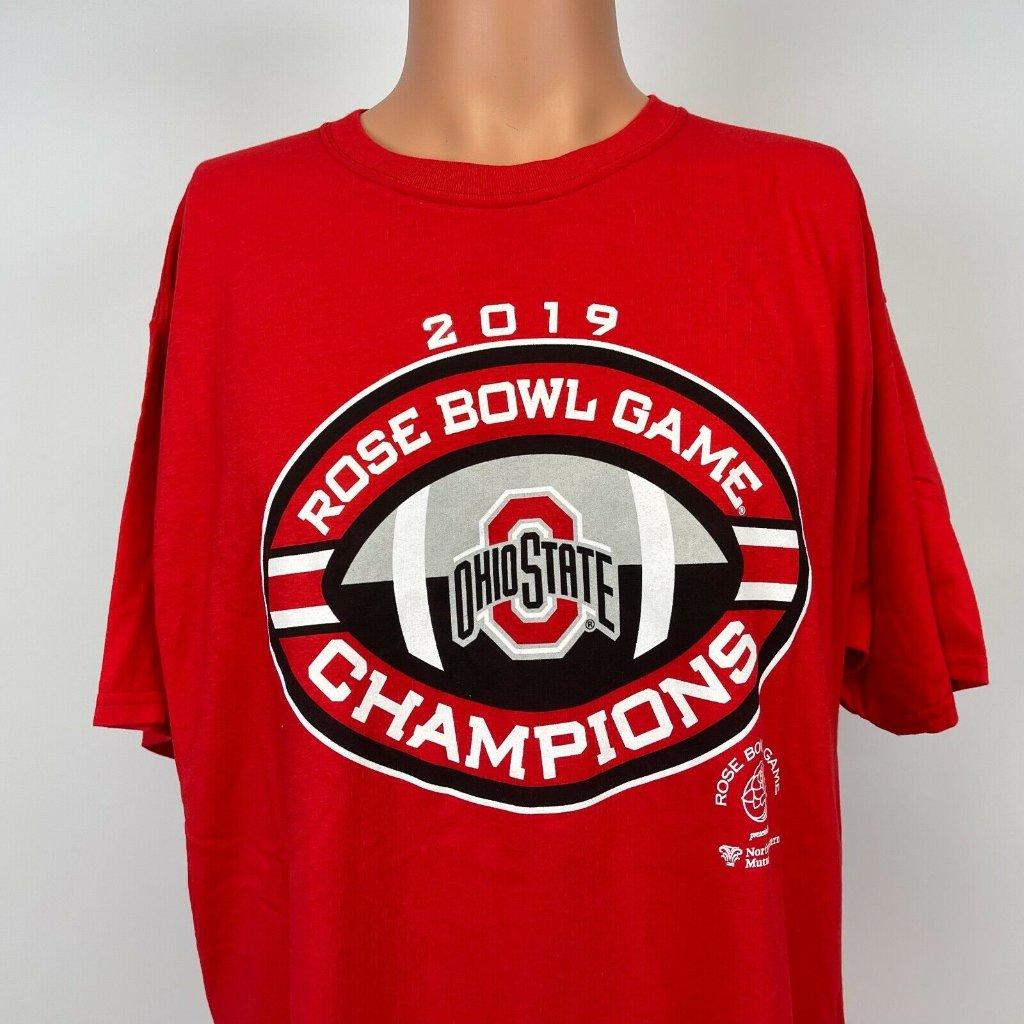 Ohio State Buckeyes 2019 Rose Bowl Game T Shirt Ncaa College Football Red L